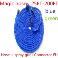 popular magic garden hose reel can triple extend the flexible multi purpose watering hose by 25 200 ft