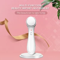 facial vibration massage instrumention ion import export tool multi function facial cleanser beauty equipment face skin care