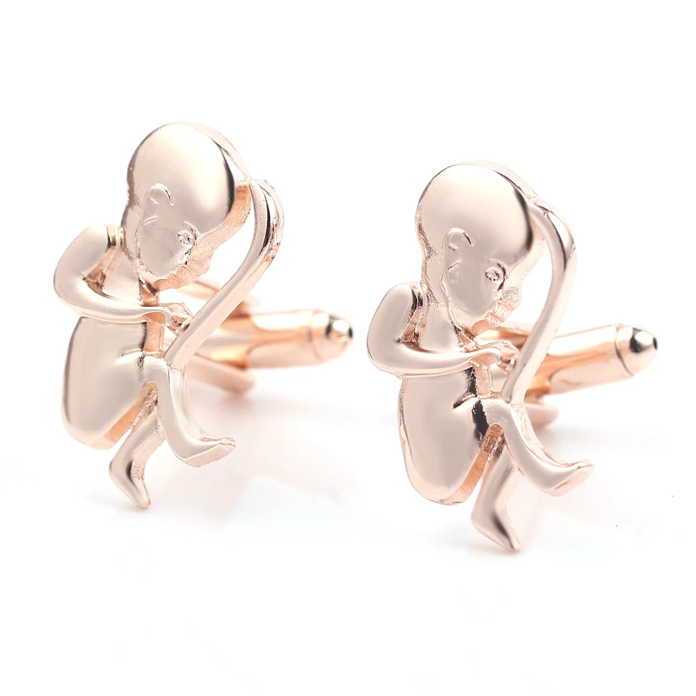 Запонки в форме буквы B для медсестер и врачей ювелирное изделие новорожденных