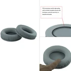 Круглые наушники из Протеиновой кожи, амбушюры для наушников, аксессуары для наушников, для моделей наушников 100105110 мм