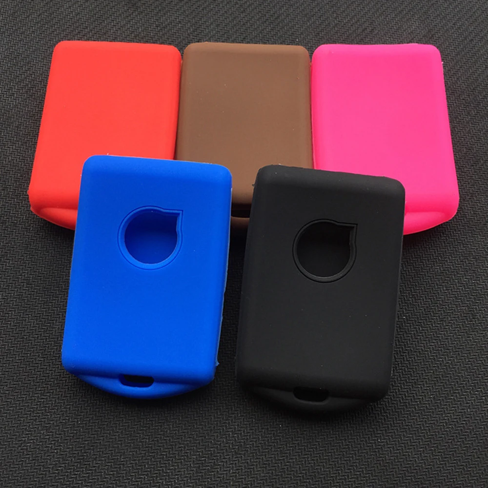 

Silicone Rubber Car Key Case Cover Shell holder Set For volvo S90 XC90 V90 XC60 XC70 XC40 S60 Card Keyless 2017 2018 2019 2020