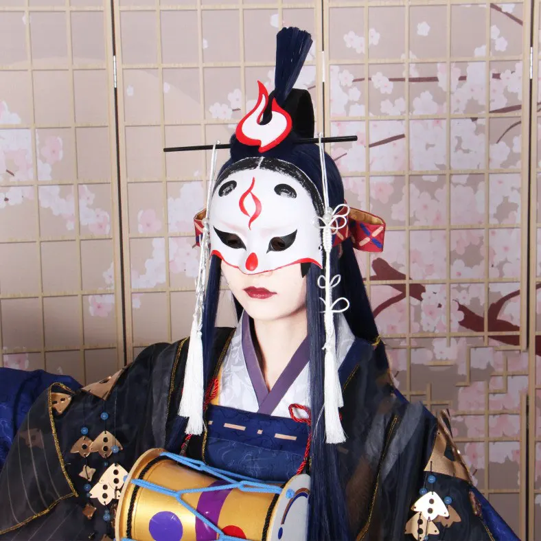 Индивидуальный размер SSR Onmyoji tamamo no Mae Косплей Костюм первое unawaken кимоно платье wafuku Униформа костюмы для Хэллоуина аниме одежда