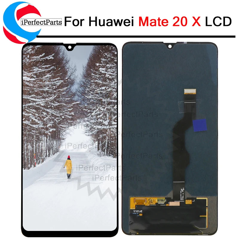 Новый Для Huawei mate 20X ЖК дисплей сенсорный экран дигитайзер сборка запасные части