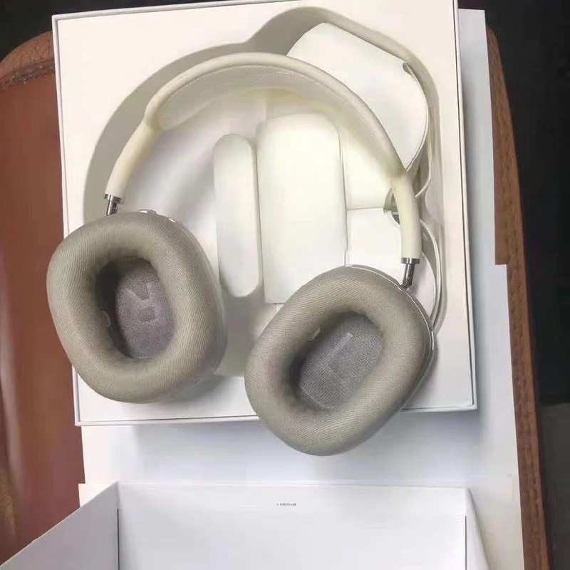 

New wireless bluetooth headset AIR PRO MAX noise canceling headphones with charging case and microphone for iPhone