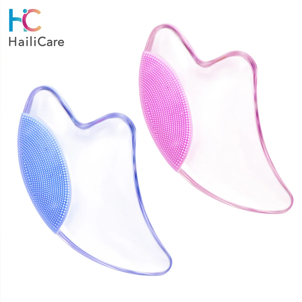 Светильник для лифтинга лица массажный скребок Guasha V образный Массажер красоты