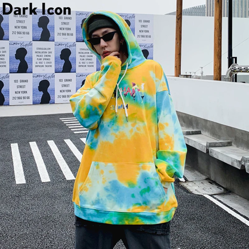 Мужские толстовки с капюшоном в стиле хип-хоп СО смайликом на шнурке | Мужская