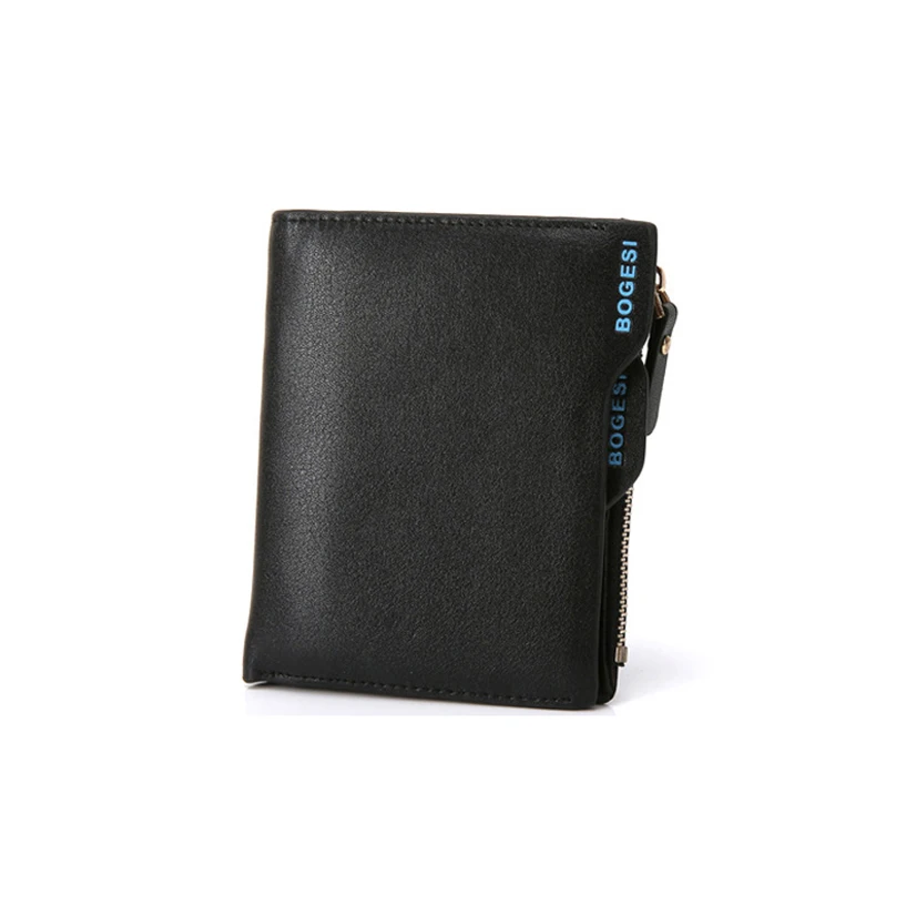 Мужской бумажник искусственная кожа держатель для кредитных карт деловой зажим