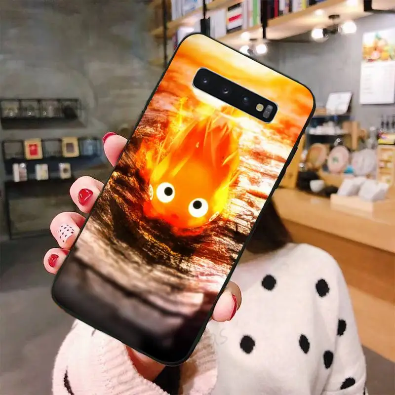 

Howl's Howls Moving Castle Phone Case For Samsung galaxy S 7 8 9 10 20 edge A 6 10 20 30 50 51 70 note 10 plus
