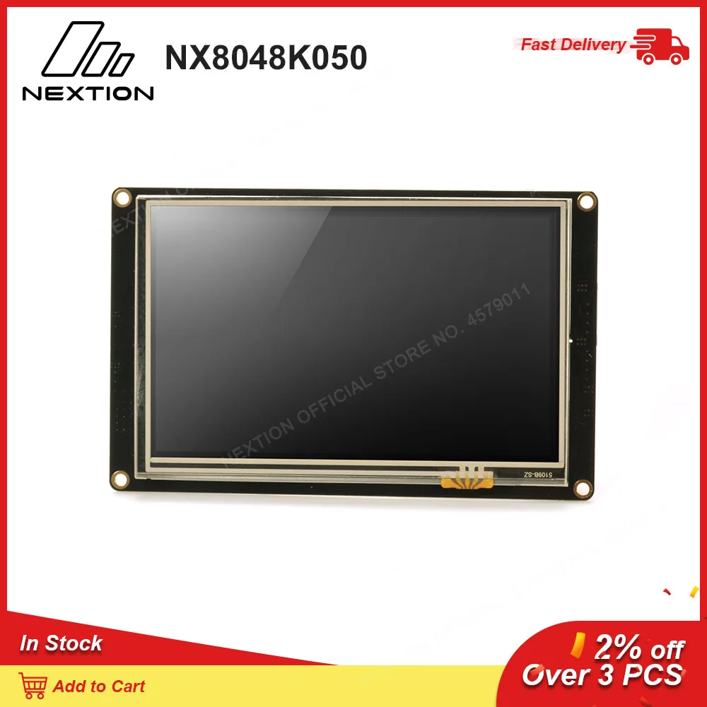Улучшенный сенсорный дисплей Nextion NX8048K050 5 0 '' Полноцветный ЖК USART TFT с