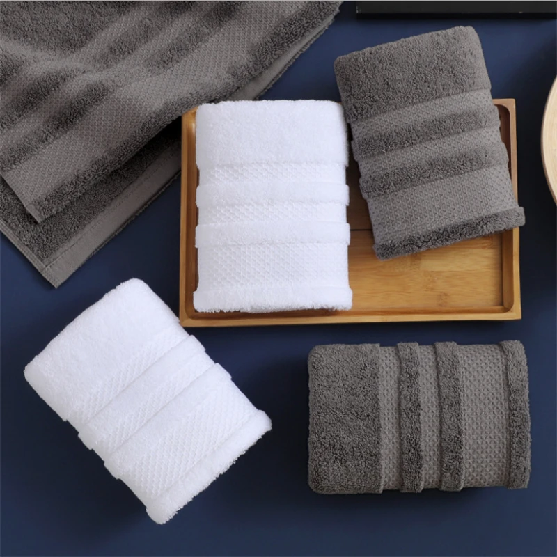 

Pure Cotton Bath Towel Absorbent Adult Towels Soft Face Hand Shower Towel For Bathroom Washcloth 70x140cm