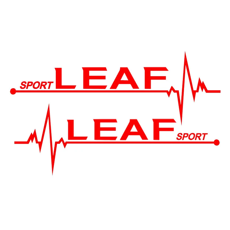 

2 шт. автомобильные наклейки на боковые окна наклейки для Nissan Leaf