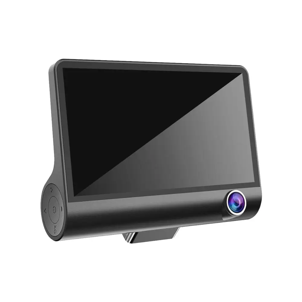 Xecario Dashcam Full HD 1080P Автомобильный видеорегистратор 3 камеры s объектив 4 0 дюймов с