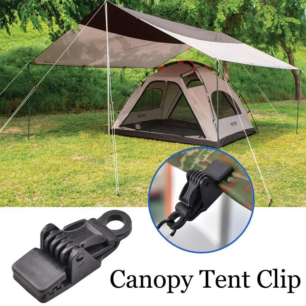 

1PCS Canopy Tent Clip Awning Clip Large Canopy Tent Plastic Clip Hiking Camping Camping Survival Emergency Equipment
