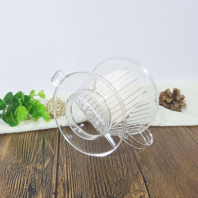 Многоразовая чашка-фильтр для кофе ручная заварка коническая форма Кофеварка