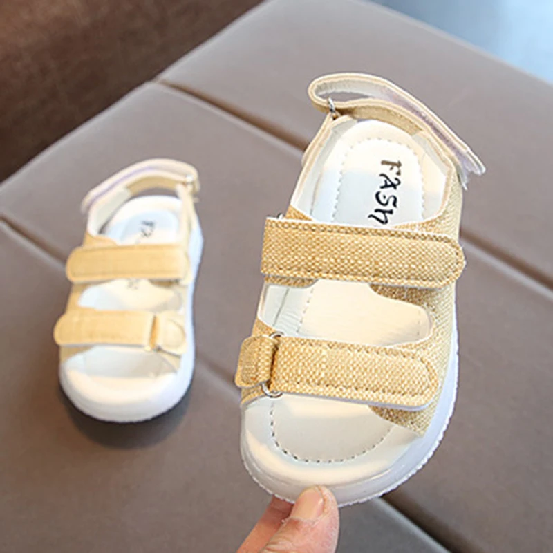 Туфли детские с мягкой подошвой римские сандалии для девочек Повседневная