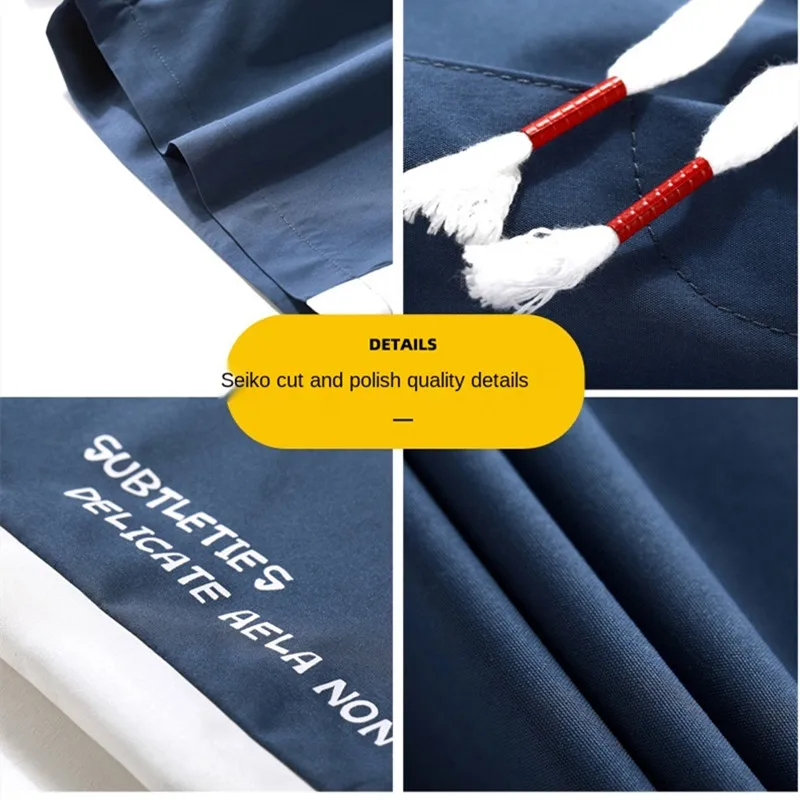 

High quality men's casual shorts original straight bottom Summer Beach Sports Shorts