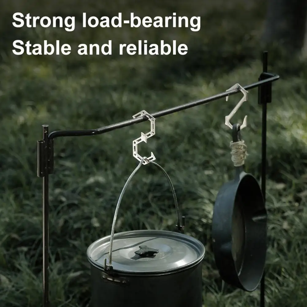 

S Shaped Hooks Portable Camping S Hooks Anti-deformation Hiking S Hooks
