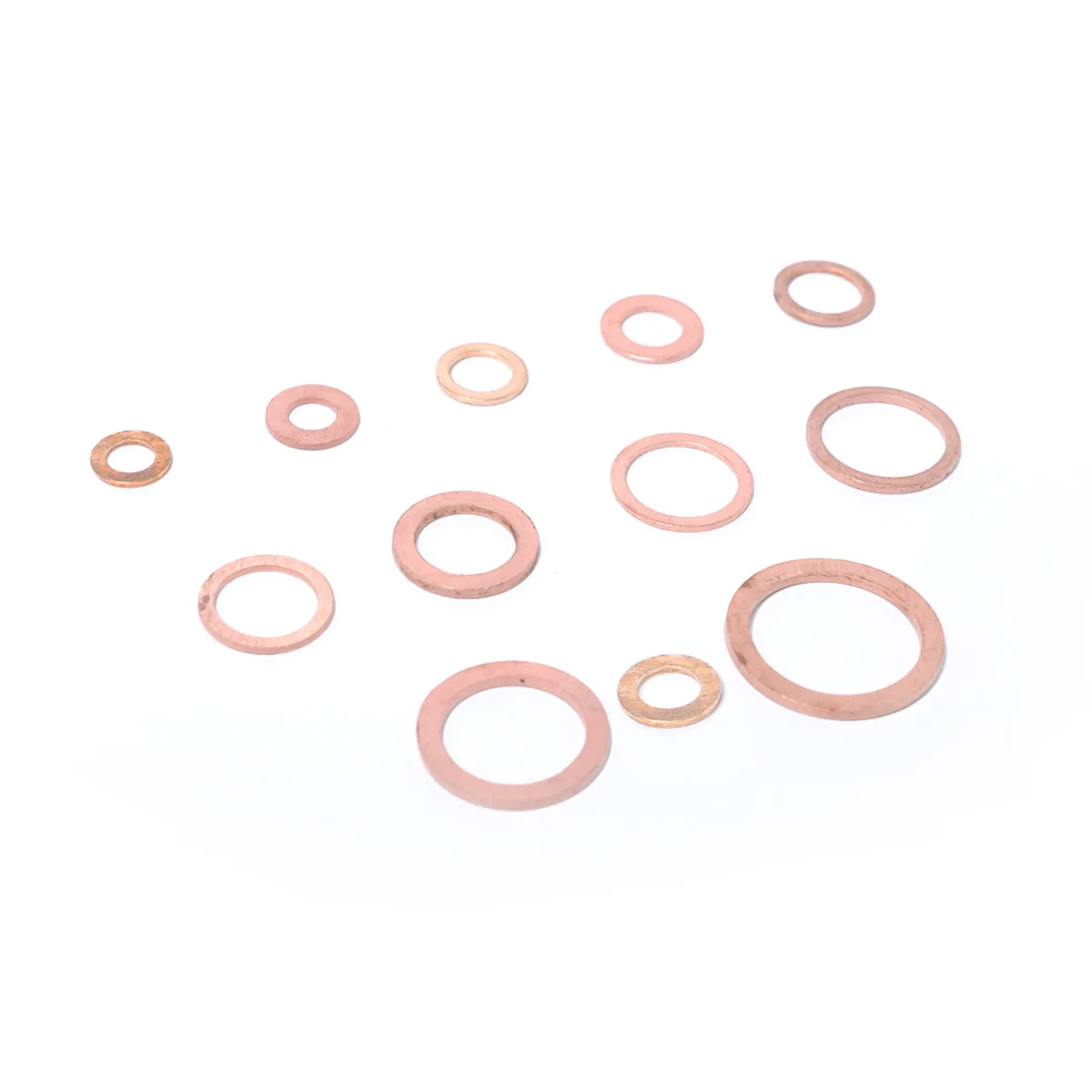 280 шт. уплотнительное Тип Медь запечатывания твердое кольцо шайба приемный