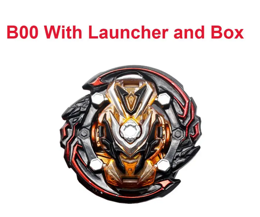 B00with box Beyblade Burst игрушки B-140 B-139 пусковая установка и коробка Bables Металл Fusion спиннинг Bey Blade лезвия GoShoot комбо игрушка Bayblade - Цвет: B00with box