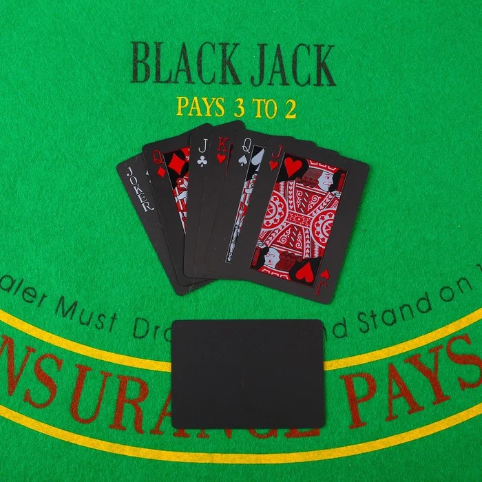 Карты игральные пластиковые &quotМескит&quot 54 шт 30 мкм 9.2х6.5 см 4484748|Игральные карты| |