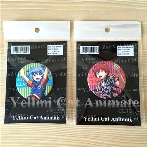 1 шт. брошь значок из аниме корейцы учительский класс Shiota Nagisa Akabane Karuma|Броши| |