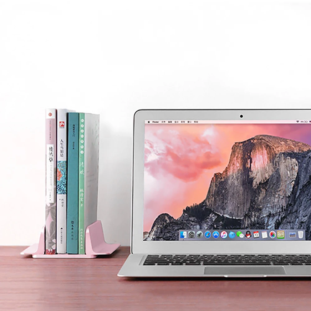 Популярная Алюминиевая Подставка для ноутбука Macbook Air Pro устойчивая Вертикальная