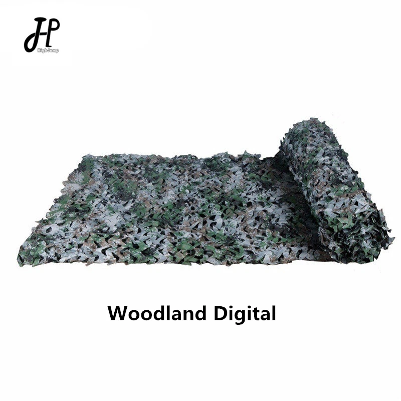

Single Layer Camouflage Nets 1.5*2m Hunting Military Camo Netting Sun Shelter Outdoor Garden Awning Car Covers Tent Shade