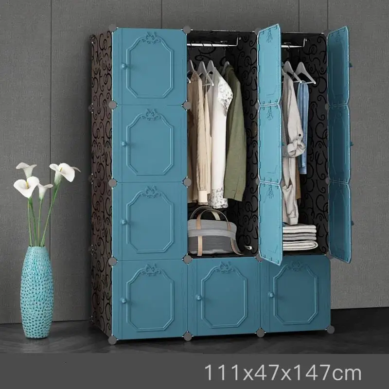 Version AI Мобильный дальномер Chambre Kleiderschrank Armario Tela Meble комод мебель для спальни Guarda Roupa Mueble шкаф - Цвет: Version AI