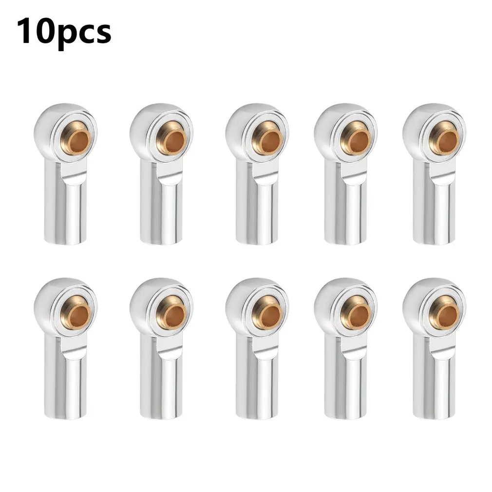 

10Pcs M3 Metal Link Tie Rod End Ball Joint For 1/10 RC Car Crawler AXIAL D90 D110 RC Cars Spare Parts Car DIY