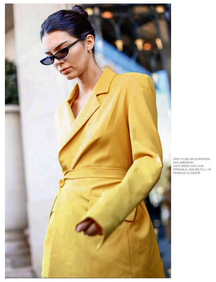 Брючный костюм женский: приталенный блейзер + брюки OL | Женская одежда