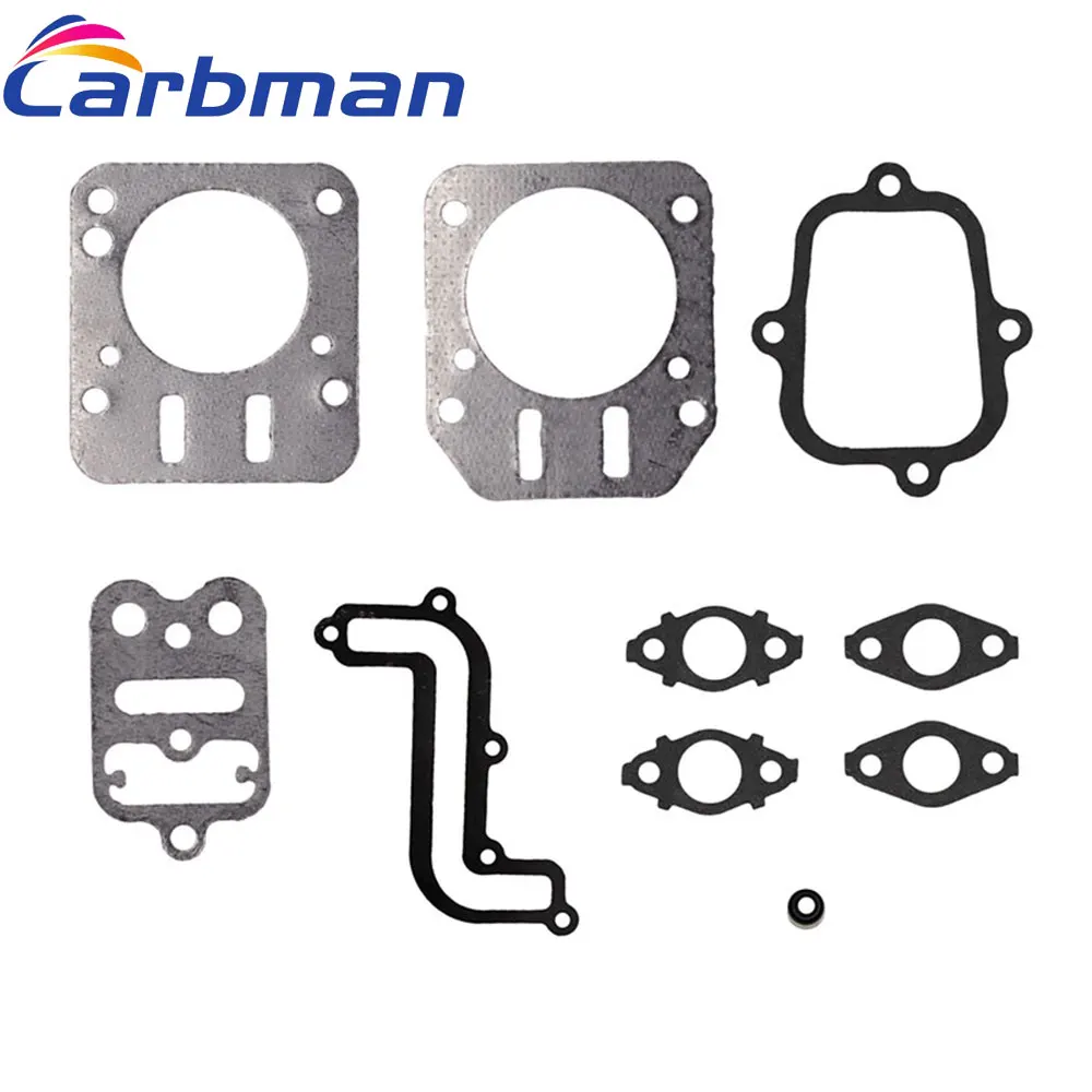 

Carbman One Set Gasket Kit Sterndrive Outdrive For Briggs & Stratton 791798 Models 698215, 695289 and 690034 Gasket Kit En