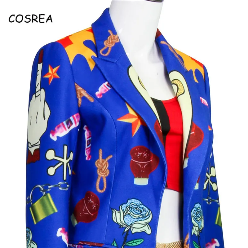 CosreaBirds хищных Костюмы для косплея Детский костюм куртка топы костюмы штаны