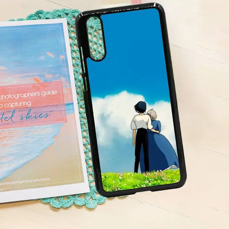 

Howl's Howls Moving Castle anime luxury design Phone Case funda PC for iPhone 11 12 pro XS MAX 8 7 6 6S Plus X 5S SE 2020 XR
