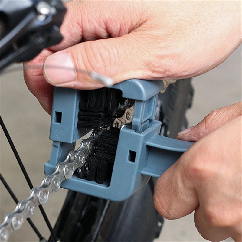 

Пластиковая щетка для мойки велосипедной цепи, очиститель для горных велосипедов, чистящие инструменты для езды на велосипеде, новые аксес...