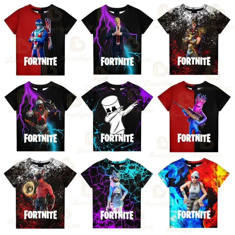 

Women T-shirt Fortnite Victory Child Wear Battle Royale 3d Swearshirt Boys Girls Tops Kids Men Hero T-shirt Teen Clothes