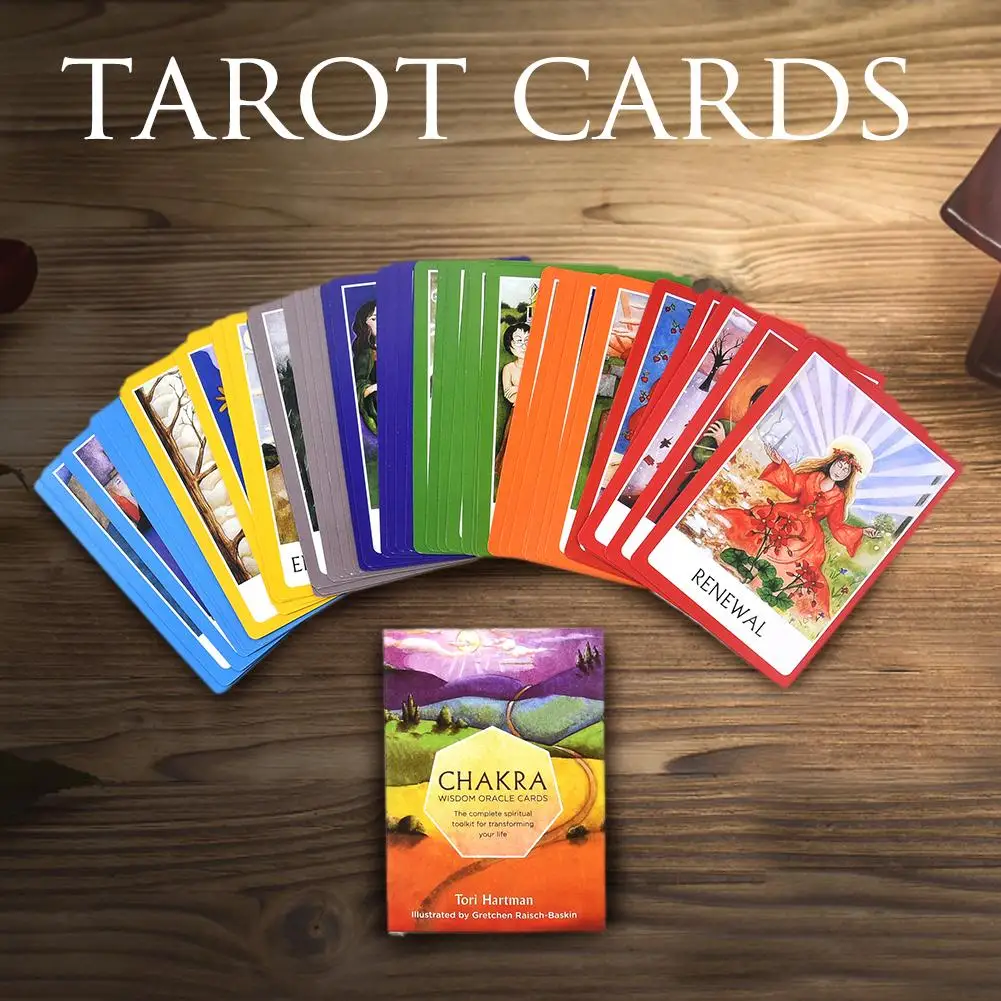 Чакра Таро карточная Настольная Игра карточка друг семья вечерние игра