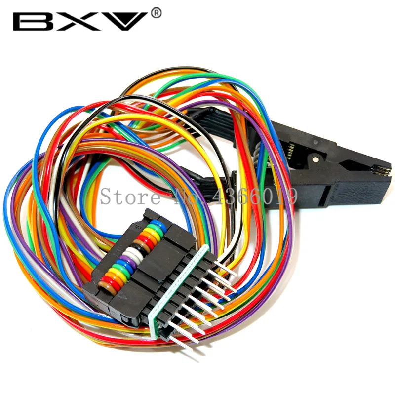 С программирующим тестирующим устройством зажим SOP16 SOP SOIC 16 SOIC16 контактный зажим для проверки интегральной схемы SOP16 для DIP8 крепление для вспышки для 25 серия RT809F TL866CS TL866A