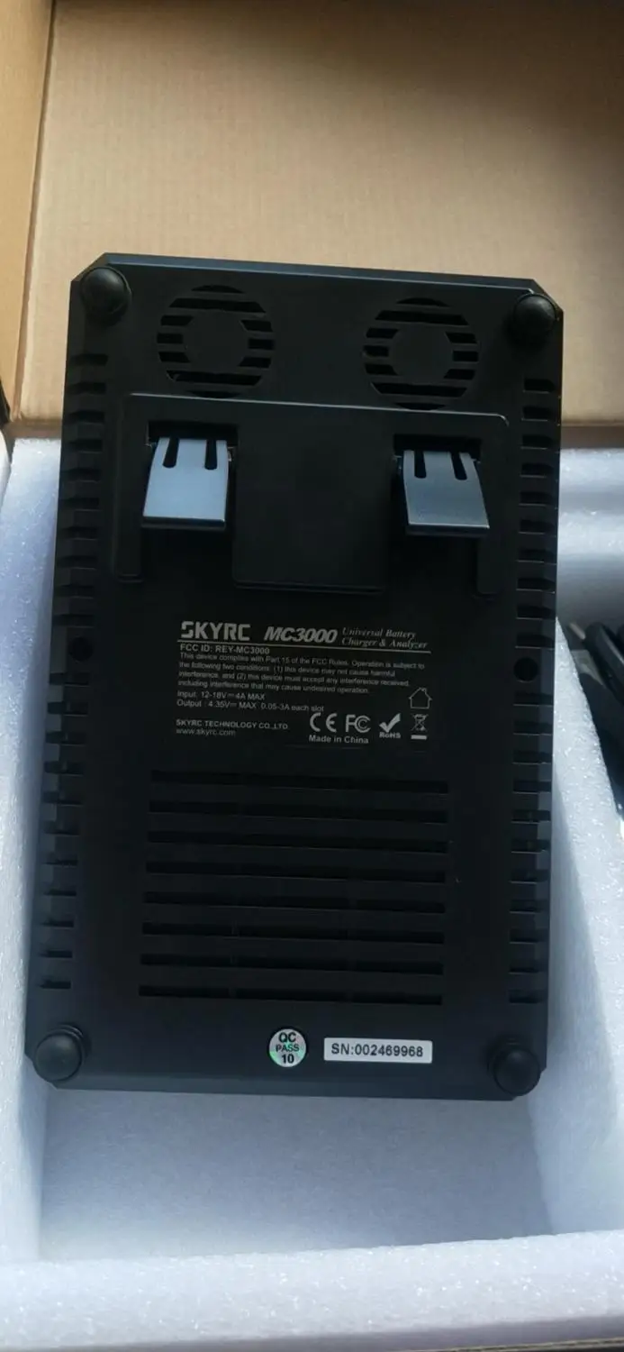 original skyrc mc3000 smart 4 slots lcd display universal battery charger iphone by phone for mutilcopter fpv rc drone free global shipping