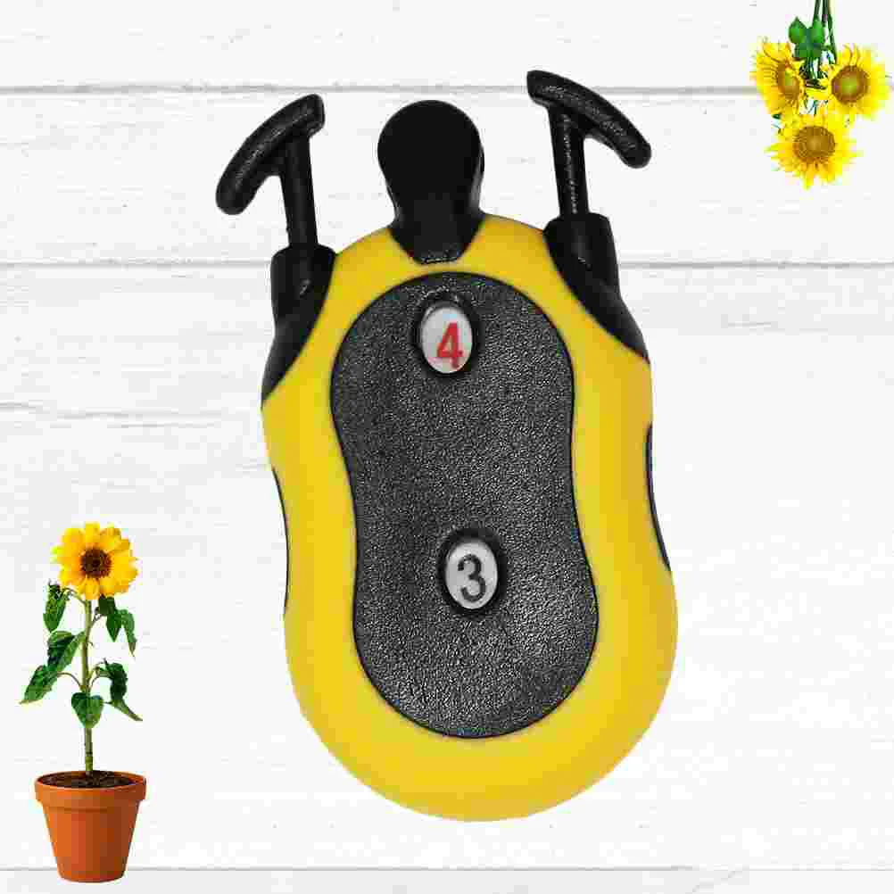 

1PC Mini Square Handy Scorer Professional Scoring Device Double-Digit Score Indicator (Random Color)