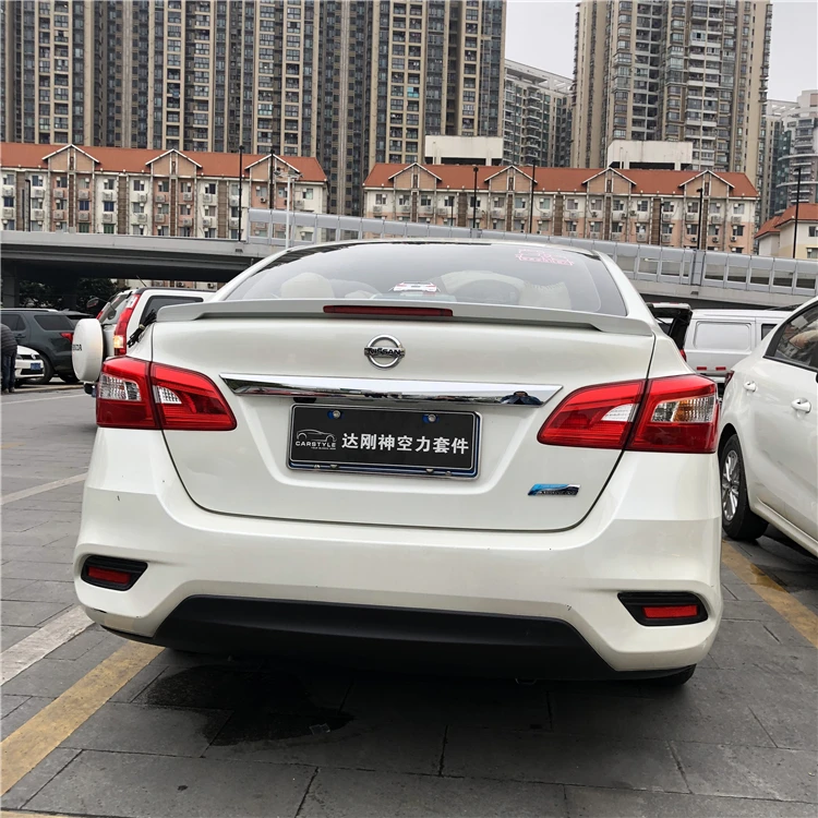 Спойлер для Sentra SYLPHY 2016-2019 NISSAN спойлер RS D ABS Материал заднее крыло автомобиля