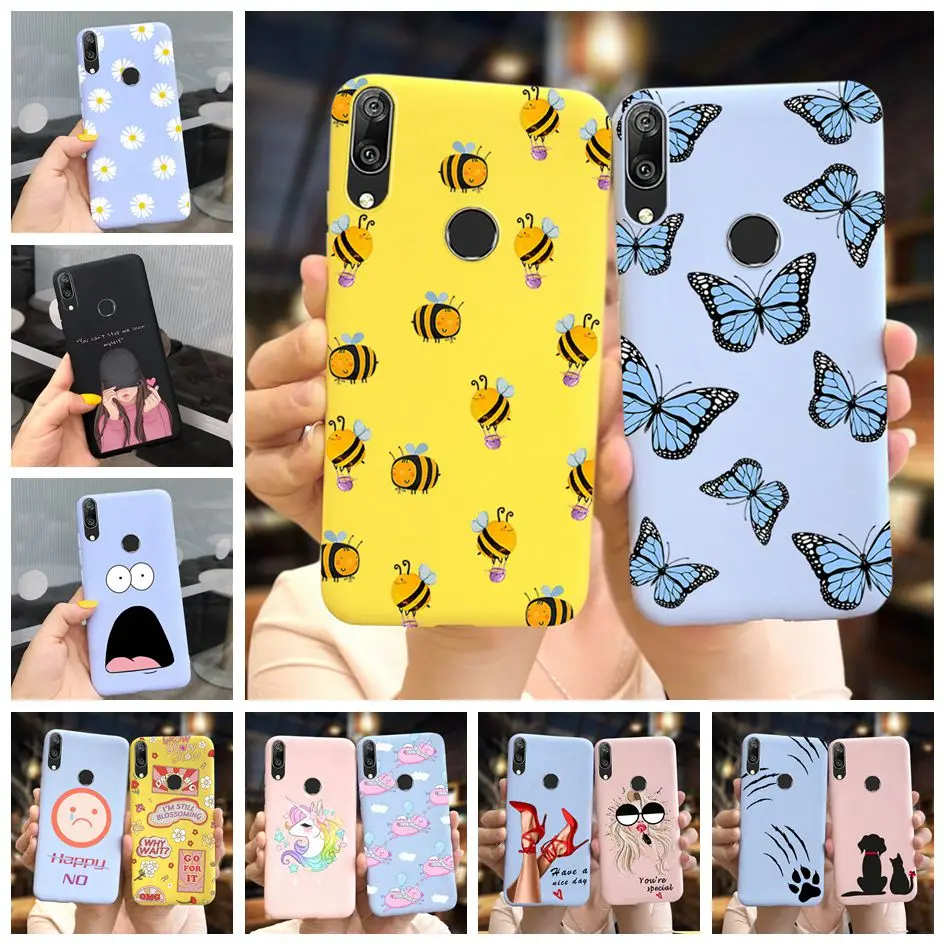 Чехол для Huawei Y7A Y7P 2020 чехол Y7 2019 мягкий Y 7 Prime Pro 7a p силиконовый бампер|Сумки