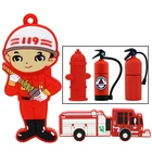 Флэш-накопитель USB флэш-накопители 8 Гб пожарный Огнетушитель пожарная машина на флэшке, Бесплатная доставка 32GB персонализированные 4 Гб оперативной памяти, 16 Гб встроенной памяти, флеш-накопитель USB диск подарки