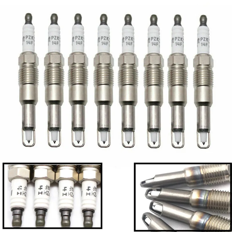 

Genuine 8PCS New Spark Plug for Ford F150 F250 F350 F450 5.4L OEM # SP-546 SP-515 SP546 SP515 PZH14F PZH-14-F