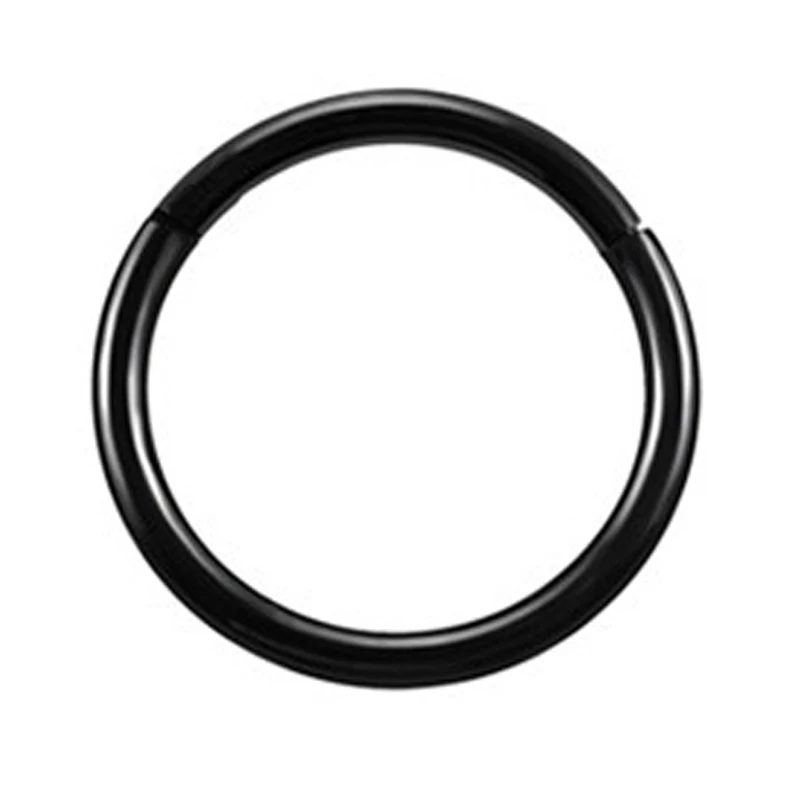 1 Pcs Nose Ring Piercing Stainless Steel Black Rose Gold Colorful Color Fashion Simple Women Accessories Body Sexy Jewelry | Украшения и