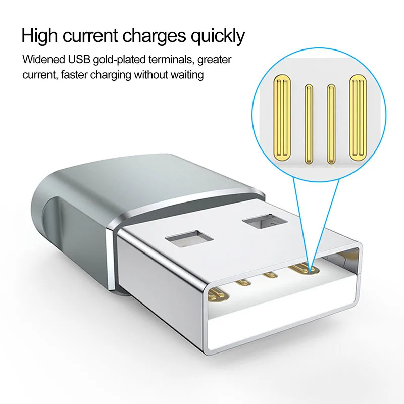 

Тип C и USB A сильный Совместимость USB мужчина к Тип-C переходник с внутренней резьбой Тип-C USB адаптер «Папа-папа» C Female