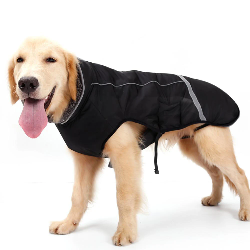 Dogs Pets Clothing Jacket Winter Waterproof Raincoat Soft Cotton Blanket Coat for Large and Small Dog Clothes Glowing Light |