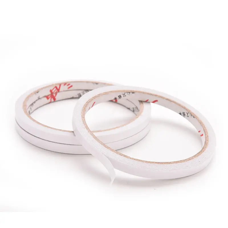 

6mm Wide Double Sided Tape Strong Adhesive Tape Office& School Supplies Scrapbooking Masking Tape 1 Roll