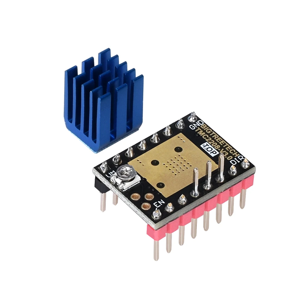 Драйвер шагового двигателя TMC2208 TMC2130 ST820 A4988 Drv8825 StepStick Reprap RAMPS 1 4 MKS GEN L V1.4 SKR Запчасти