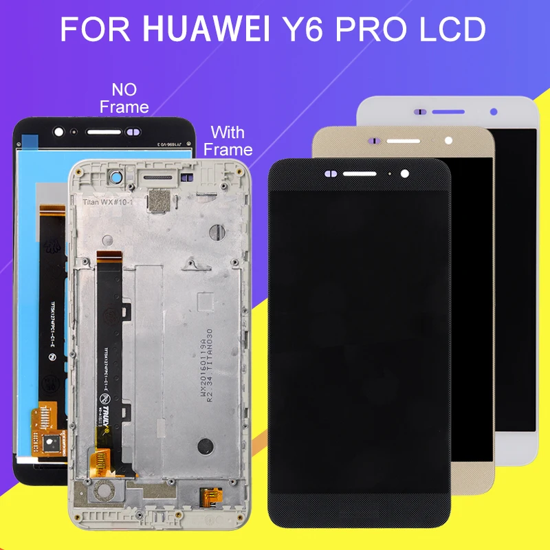 Catteny 1 шт. для Huawei Y6 Pro дисплей с сенсорной панелью экран дигитайзер сборка Замена