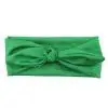 Повязка на голову детская эластичная с бантом и кроликом | Мать ребенок